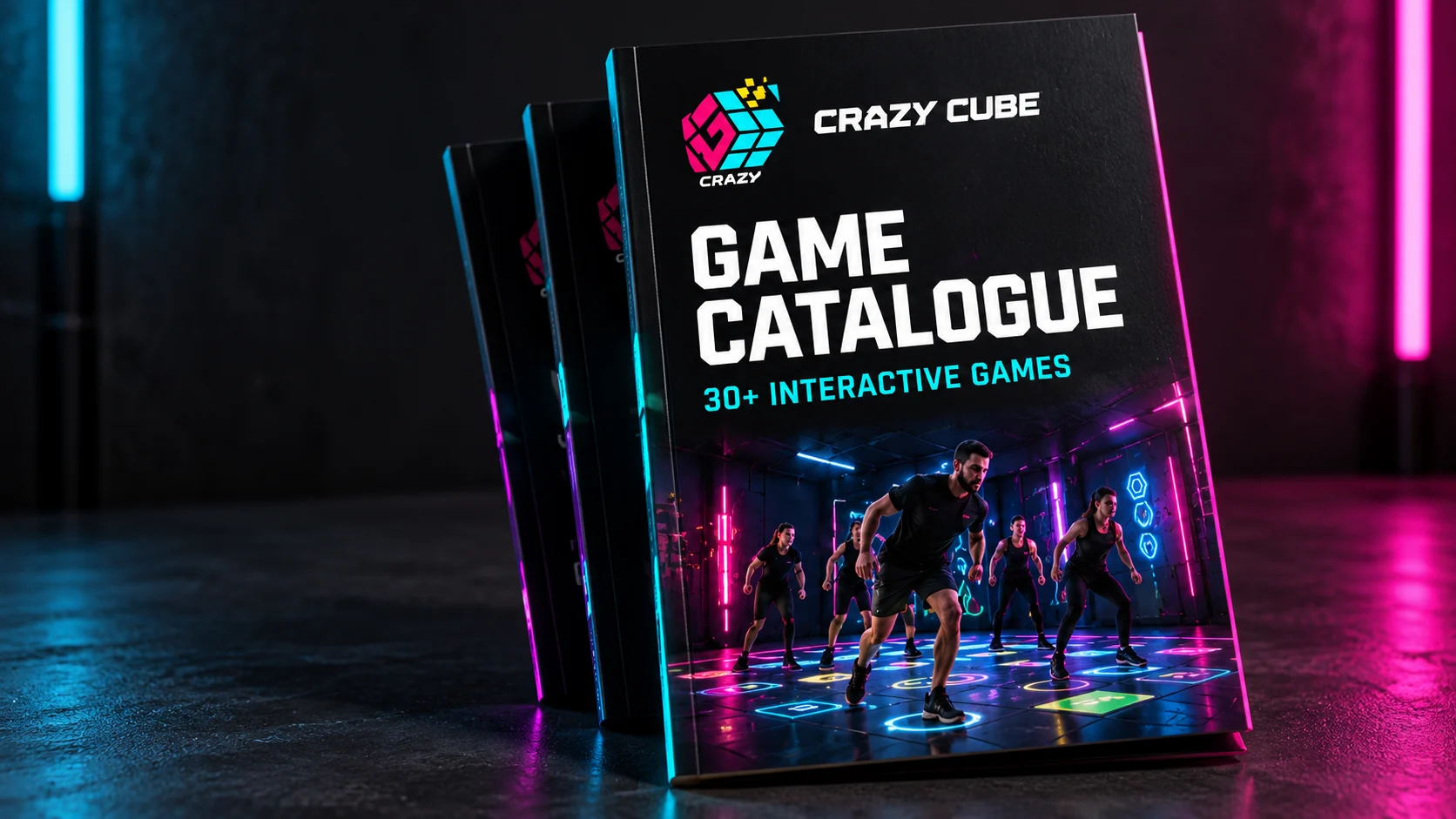 CrazyCube game catalogue brochure