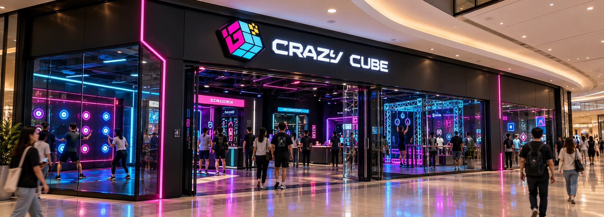 China CrazyCube venue concept