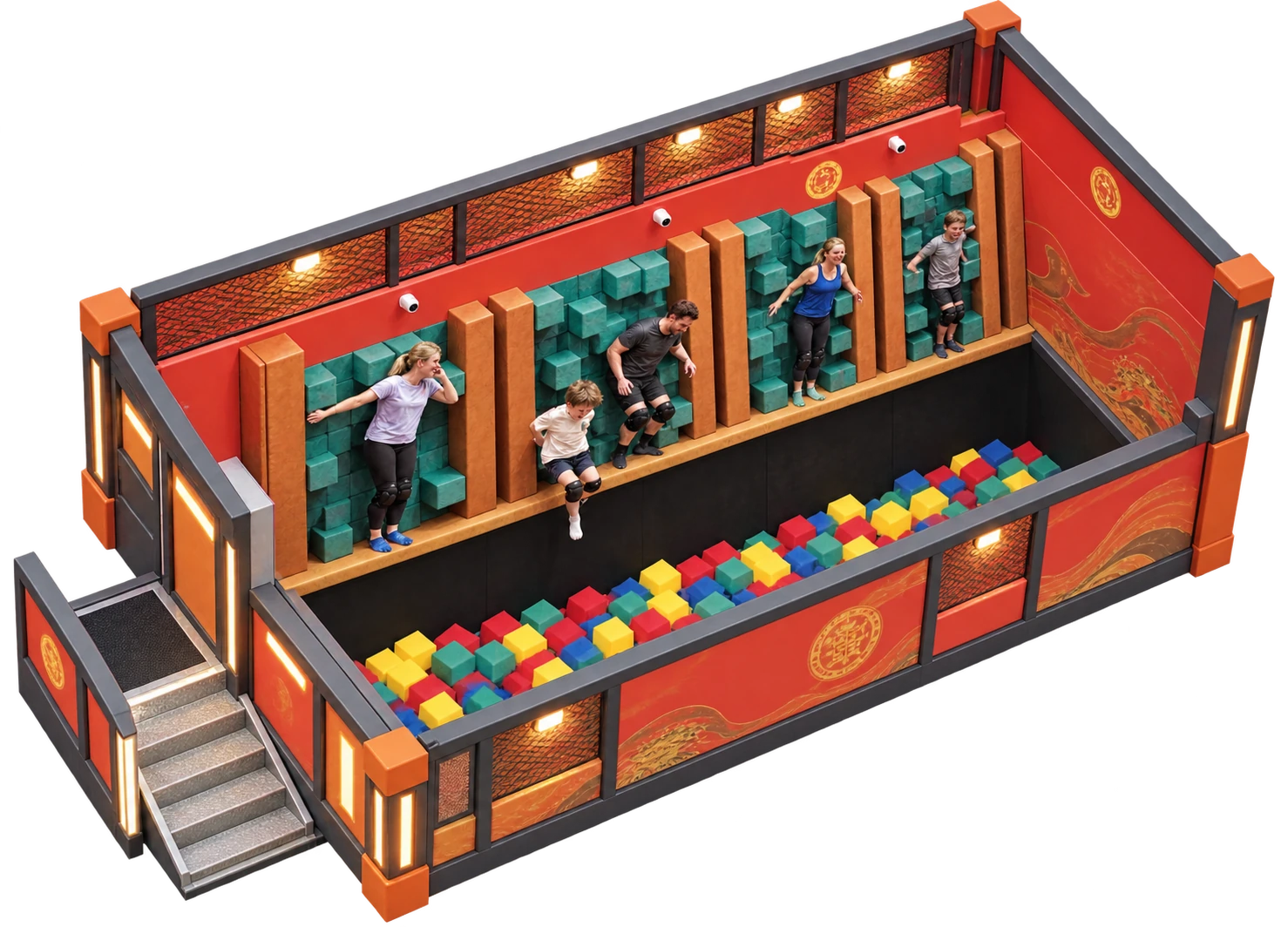 Cliff Escape complete room concept