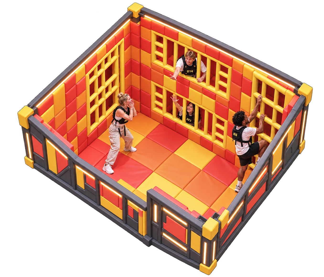 Crazy Asylum complete room concept