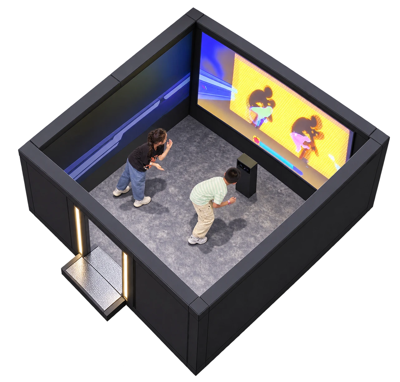 Cube Crossing complete room concept