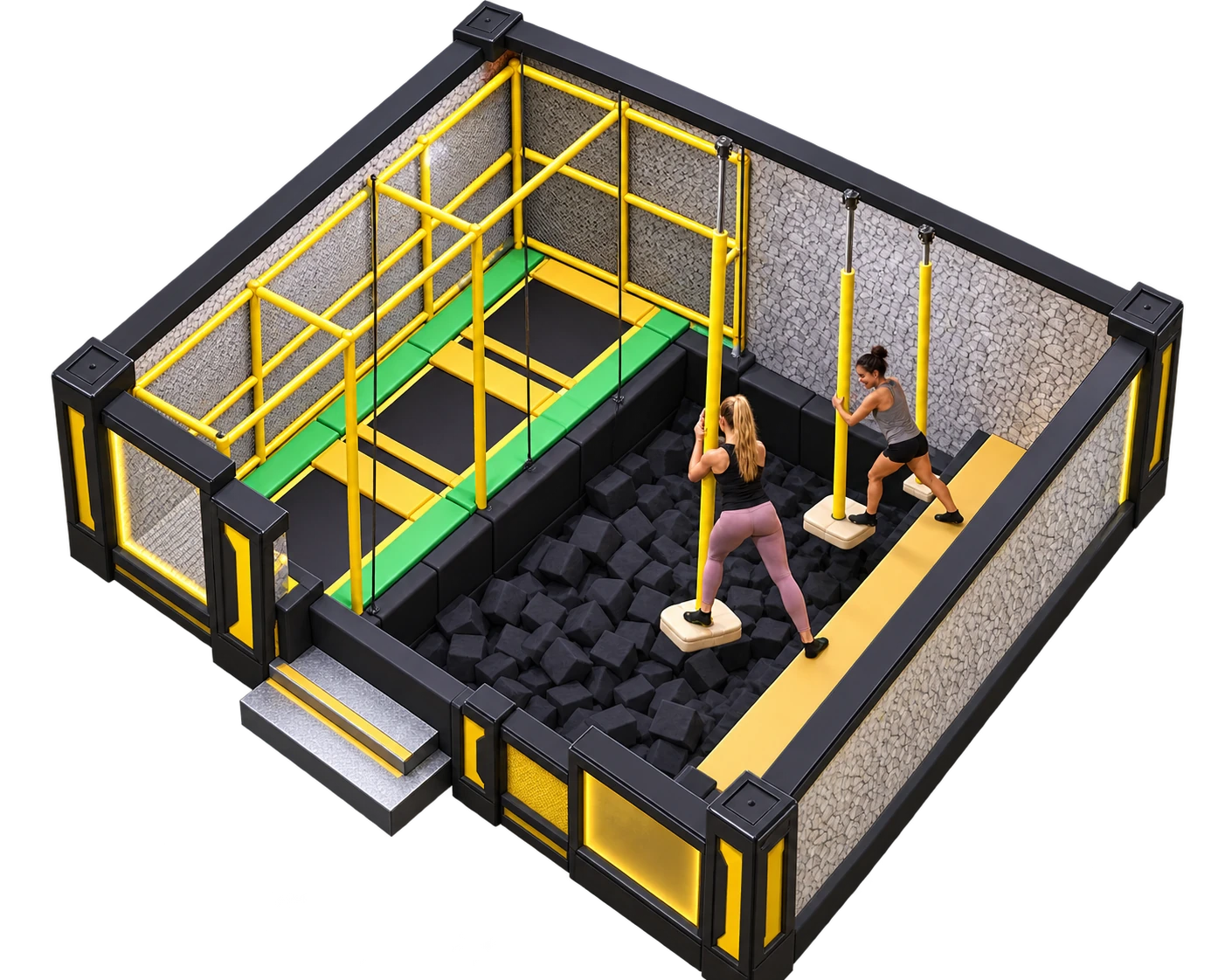 Floating Bridge Challenge complete room concept
