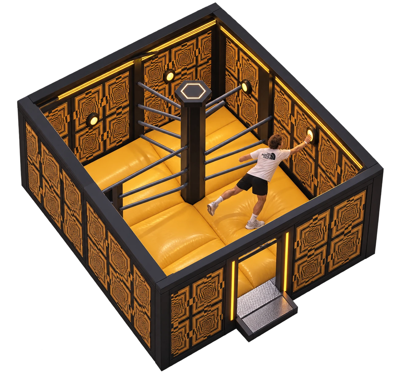 Ninja Dojo complete room concept