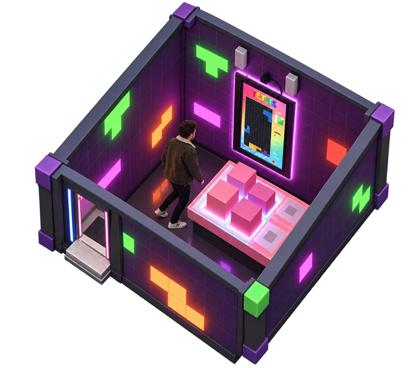 Tetris complete room concept